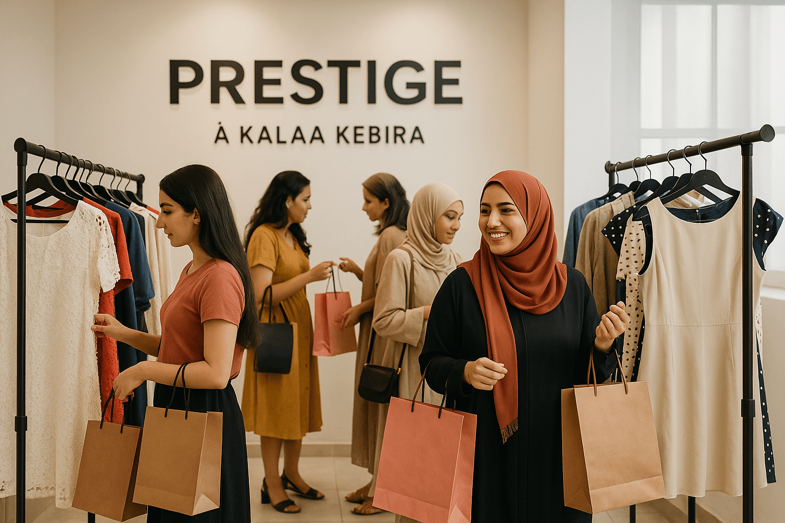 Façade de la boutique Prestige