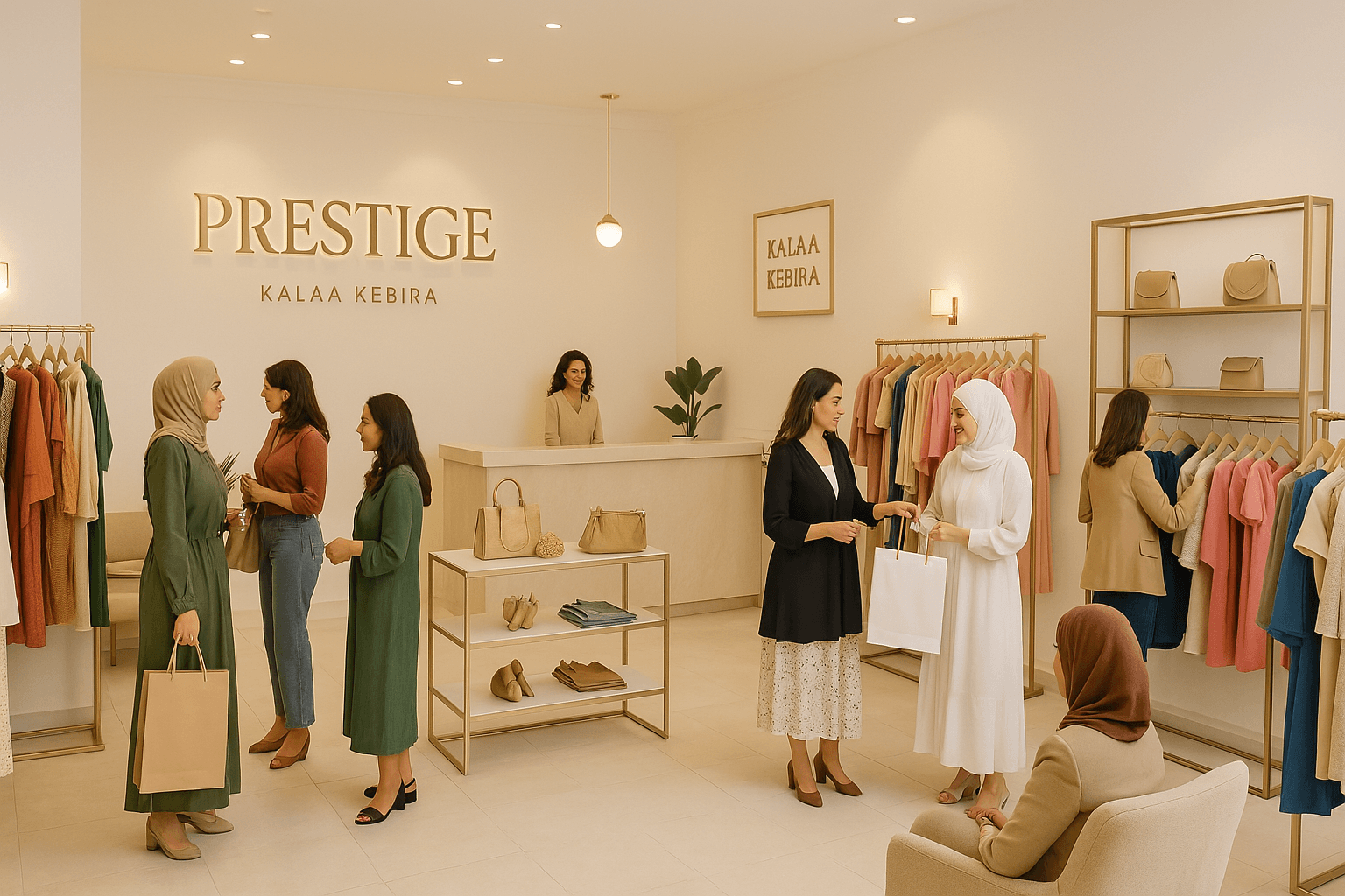 Intérieur de la boutique Prestige
